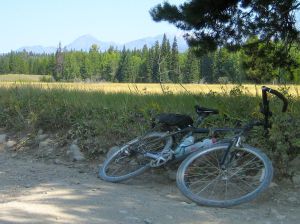 Exploring the north branch of the Flathead river in Montana on a 3-week break from work and bike commuting